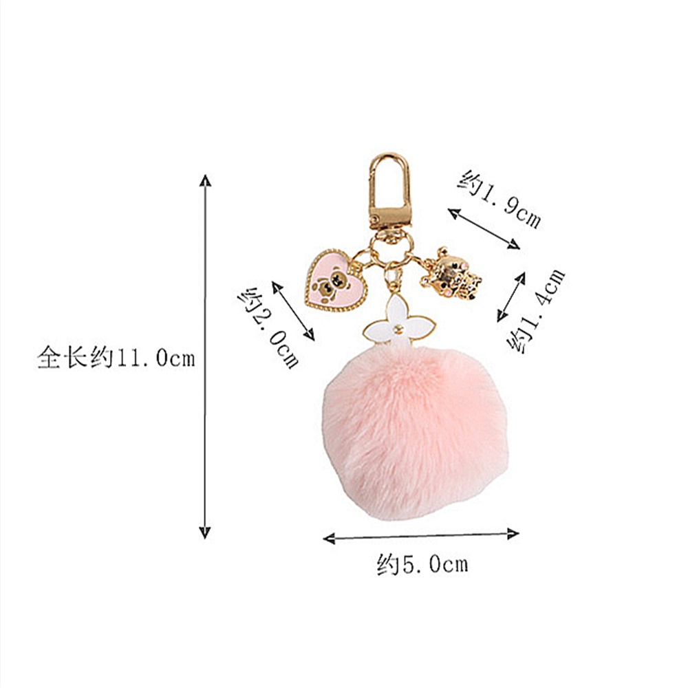 Móc Khóa Hình Gấu Bông Dễ Thương Thời Trang Cho Nữ