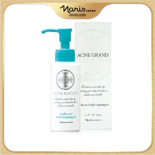 Dầu tẩy trang Naris Acne Grand Medicated Mild Cleansing Oil 100ml