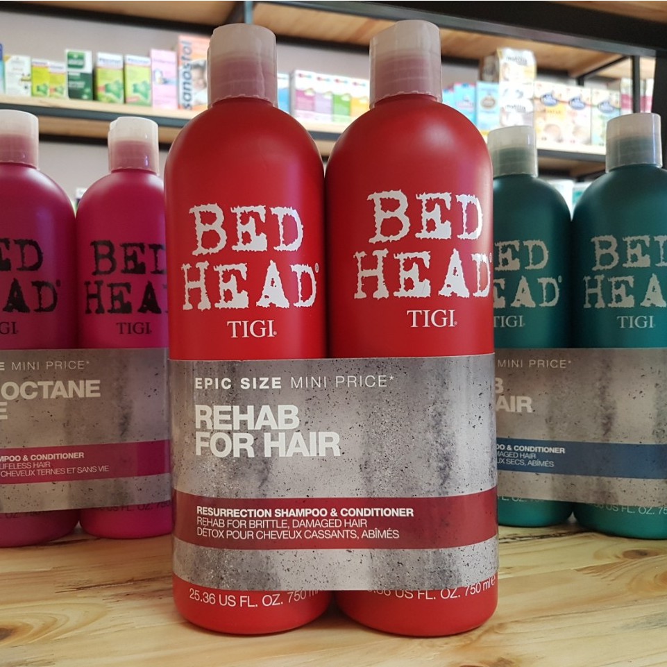 Cặp dầu gội Tigi đỏ - 750ml