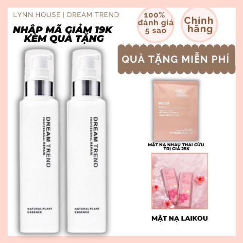 Combo 2 chai dưỡng tóc AHA Dream Trend