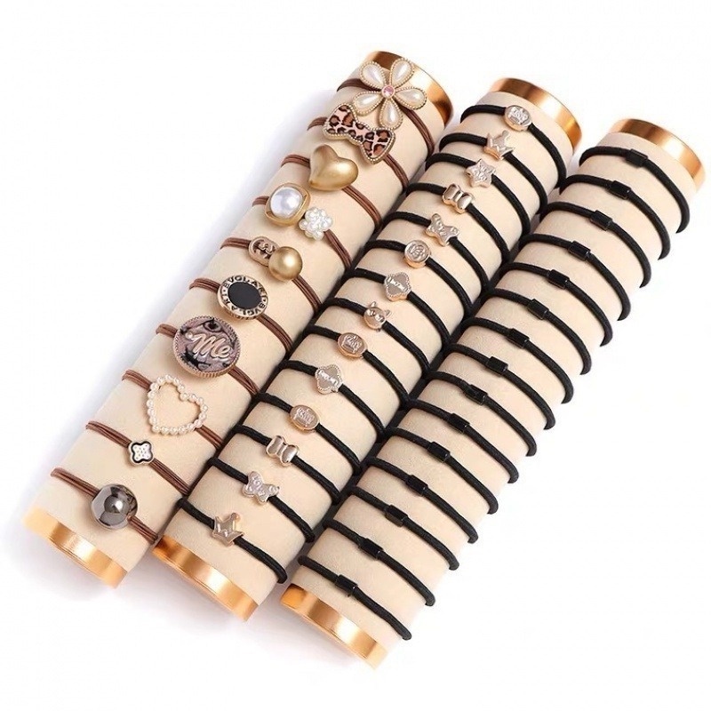 Set 60 Dây Cột Tóc Phong Cách Hàn Quốc Cổ Điển Thời Trang Cho Nữ