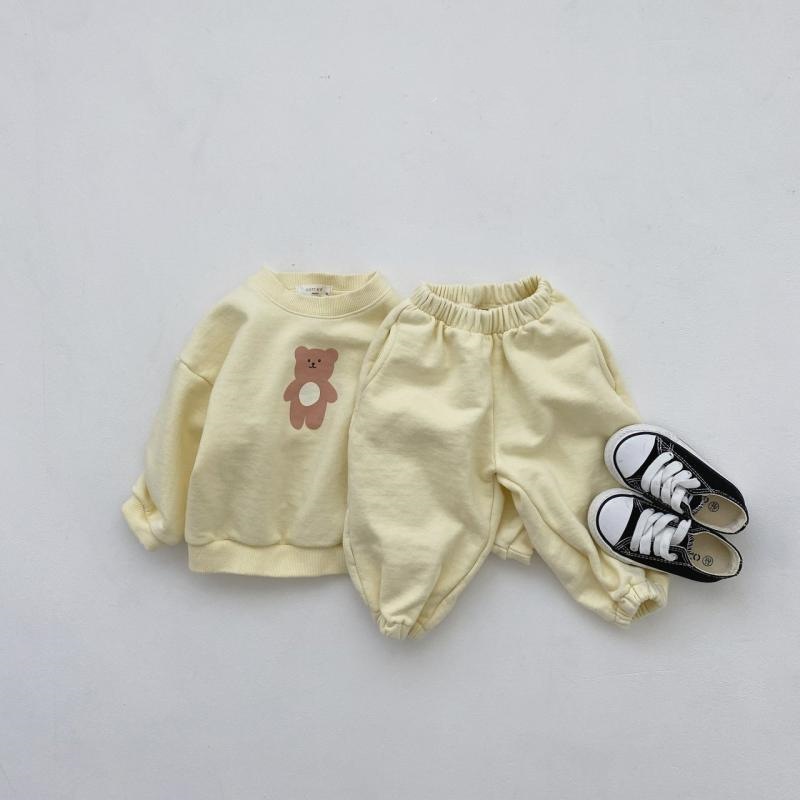 Áo sweater dài tay phối quần dài độc đáo thời trang mùa thu cho bé 0-36 tháng tuổi