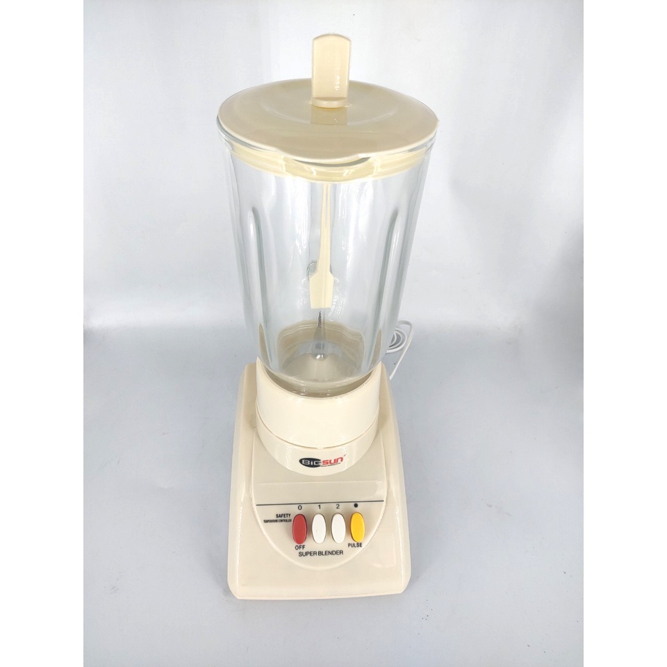 Máy Xay Sinh Tố Bigsun BB-179 Cối Thủy Tinh 1.25 Lít - Hàng Chính Hãng (Bảo Hành 12 Tháng)