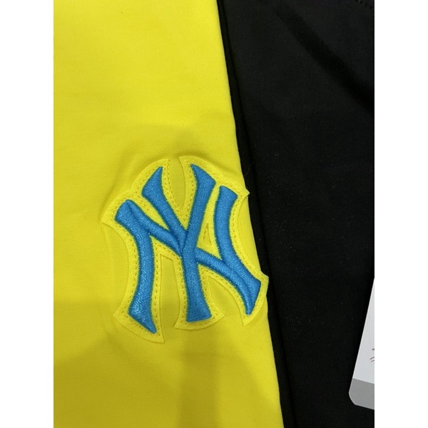 Áo Thun NY Unisex In Thêu Logo Và In Hoạ Tiết Chất Cotton 100% Màu Trắng/Đen/Xanh/Vàng/Hồng