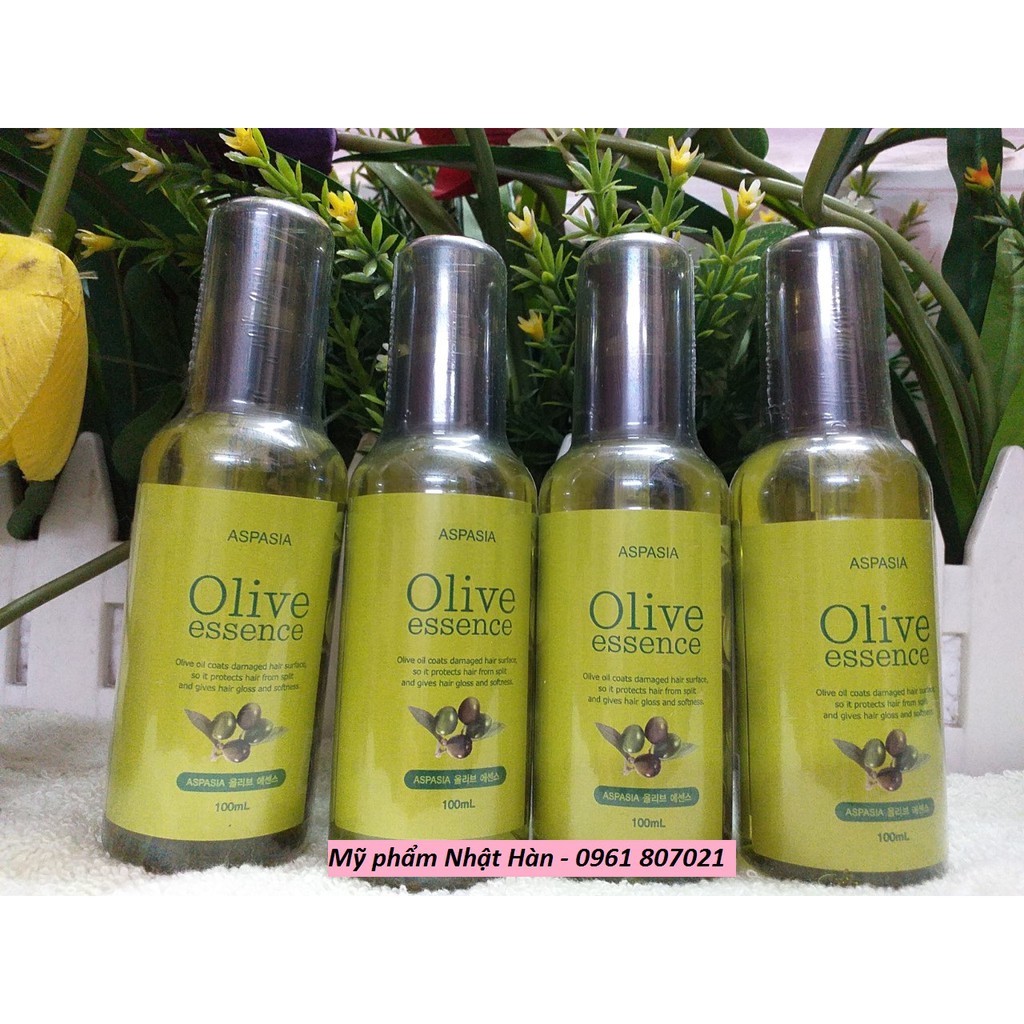 Tinh dầu dưỡng tóc Olive Essence Aspasia 100ml