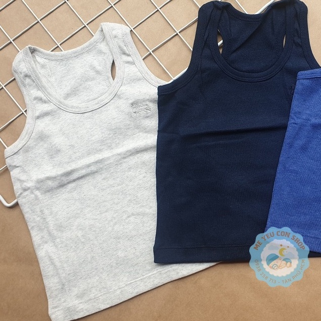 (5-17kg) ÁO BA LỖ COTTON THUN MÀU CHO BÉ MIATOP (giao màu ngẫu nhiên) (katydang)