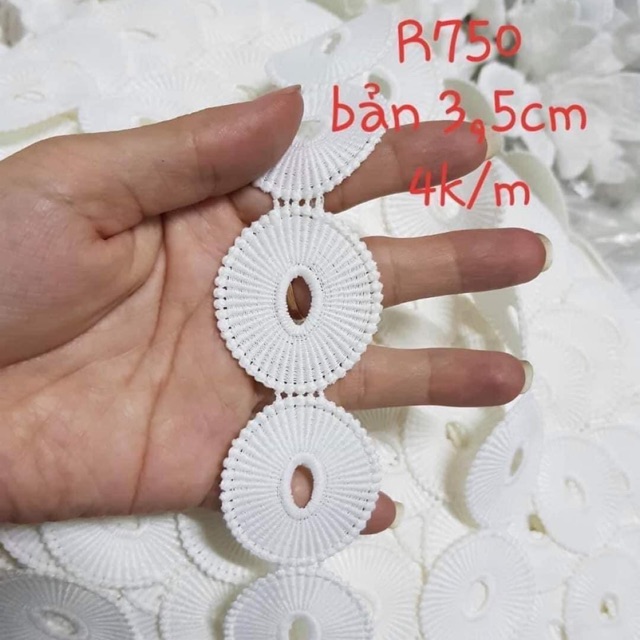 Ren cotton bản 3.5cm