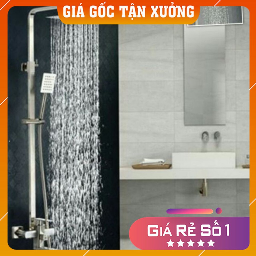 GIÁ XƯỞNG] Sen cây tắm vuông inox sus304 nóng lạnh .