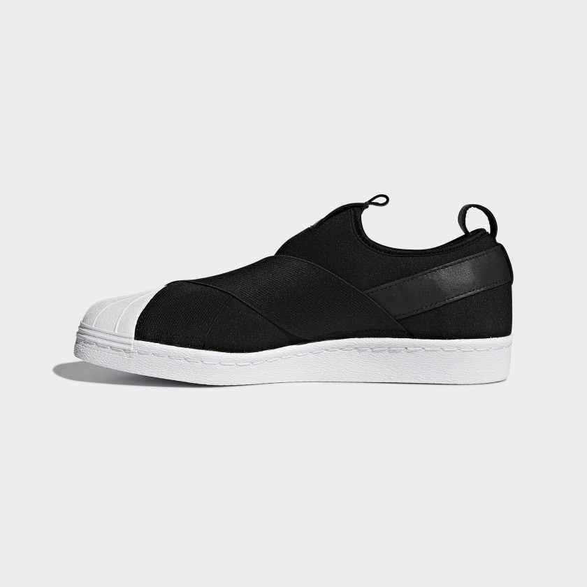 Giày sneaker nữ adidas Superstar Slip-on Core Black chính hãng