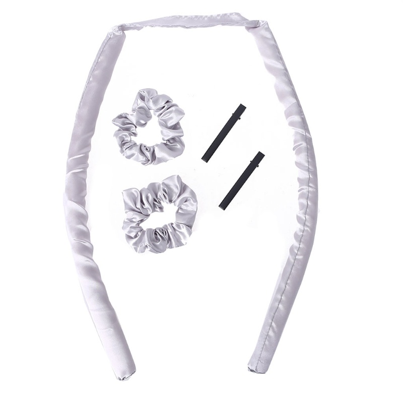 Máy Uốn Tóc Không Dùng Nhiệt Có Kẹp Tiện Dụng Cho Nữ Khi Ngủ DIY