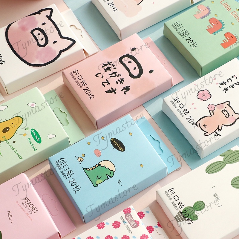 Hộp 20 Miếng Băng Cá Nhân Urgo Họa Tiết Hoạt Hình Cute Ngộ Nghĩnh