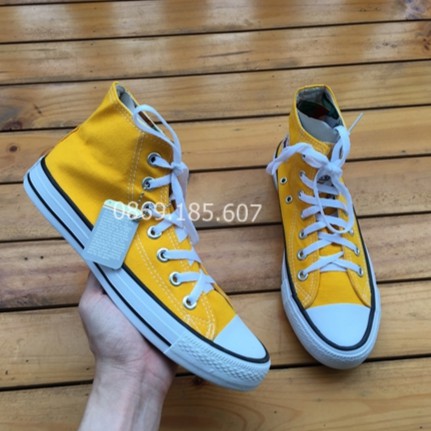 [SALE SỐC] Giày CV Vàng Cổ Cao Nam Nữ