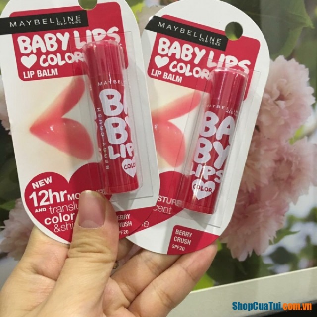 💄SON DƯỠNG ẨM CÓ MÀU baby lips maybeline siêu đẹp 🍒