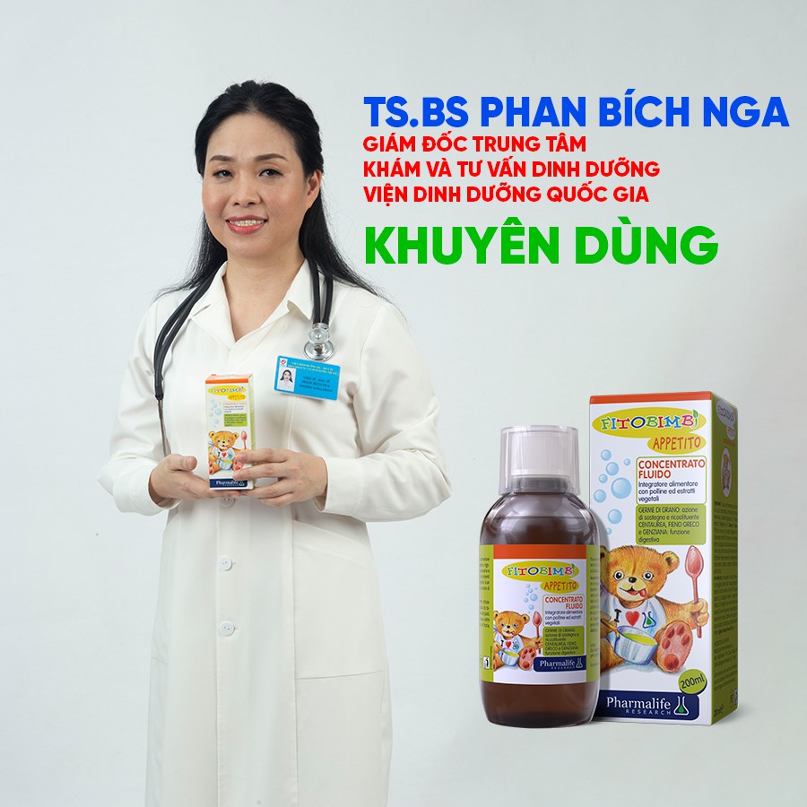 Giúp bé ăn ngon tự nhiên-Nhập khẩu chính hãng 100% từ Italy-Fitobimbi Appetito-Hiệu quả bền vững chỉ sau 1 tháng sử dụng