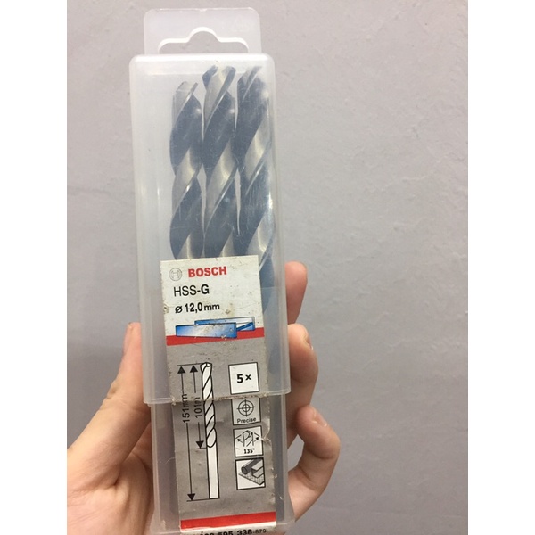 Mũi khoan inox bosch 2 - 12mm
