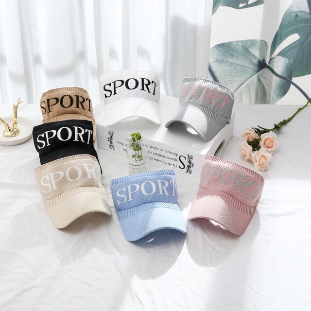 Mũ Lưỡi Trai Sport Nửa Đầu Cá Tính Cho Bạn Nữ
