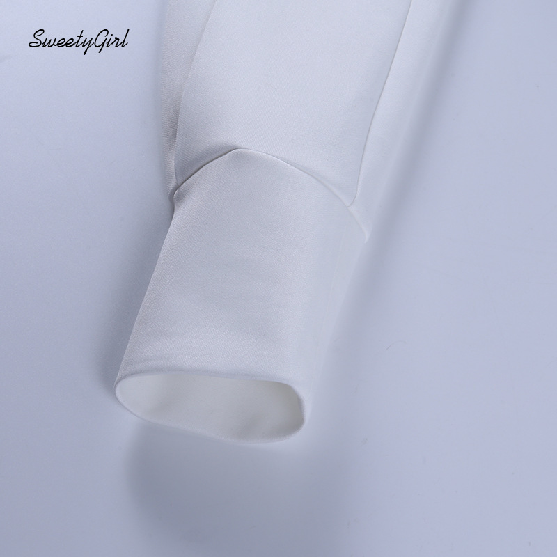 Đầm Body Nữ Tay Dài Cổ Chữ V Thời Trang Quyến Rũ