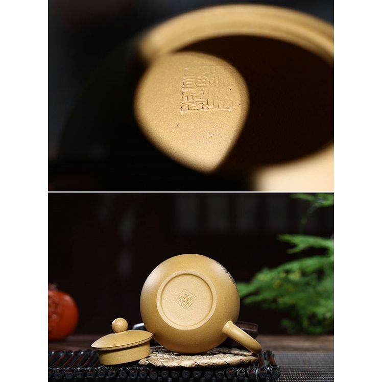 Ấm Tử Sa Nghi Hưng Tây Thi Mẫu Đơn 220 ml (Đoạn Nê, Lọc Tổ Ong)