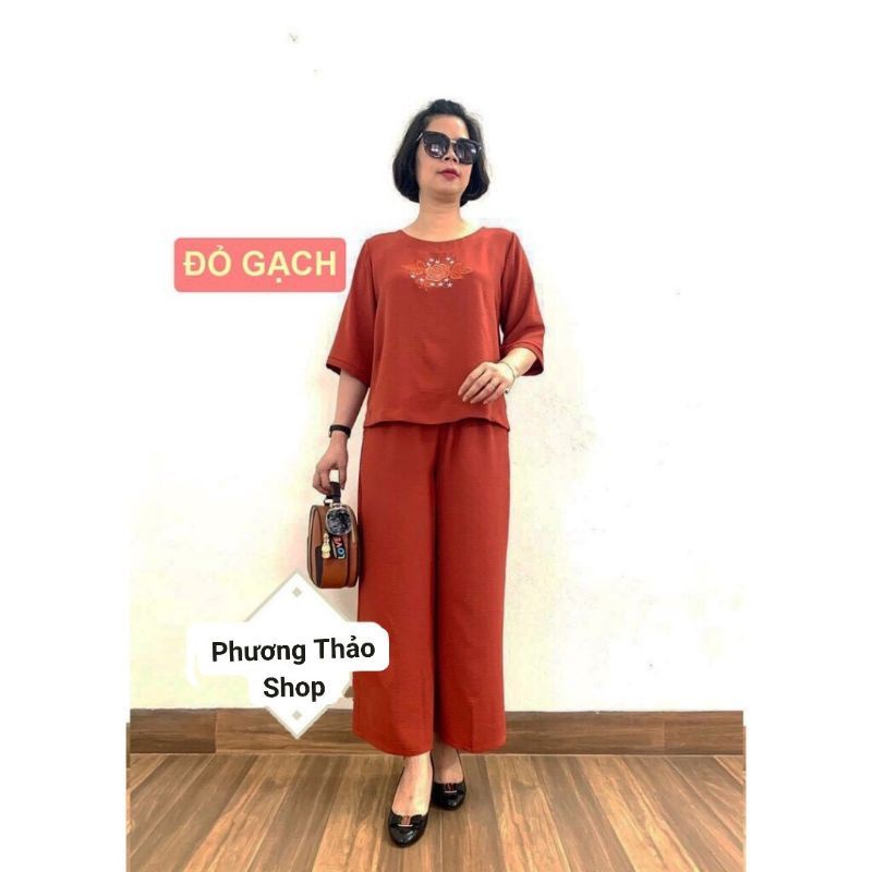 BỘ ĐŨI TAY LỠ CHO BÀ CHO MẸ_BỘ ĐỒ TRUNG NIÊN CHO BÀ CHO MẸ