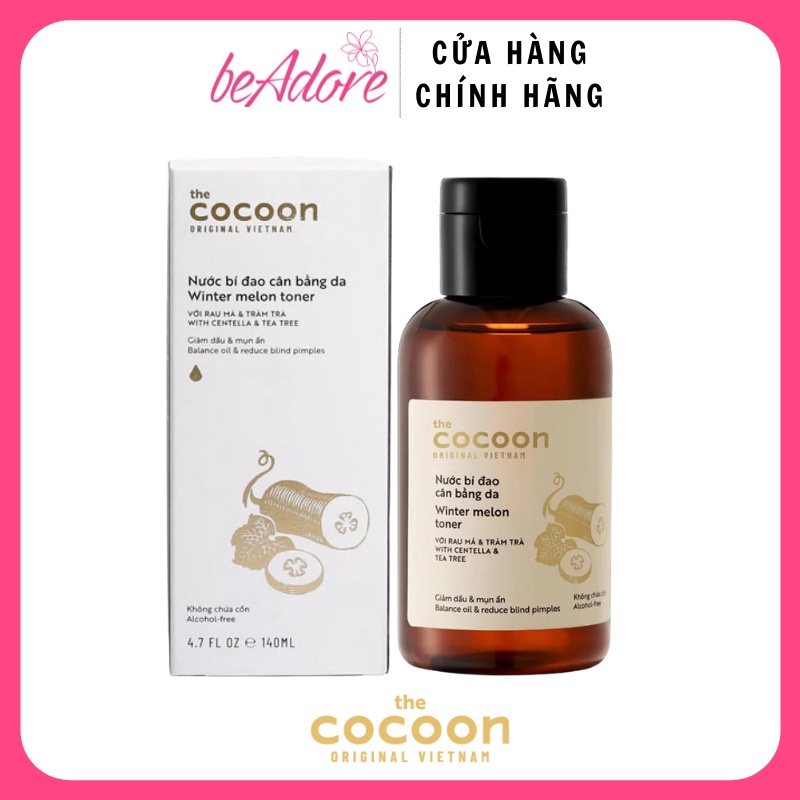 Nước Bí Đao Cân Bằng Da (Winter Melon Toner) Cocoon 140ml