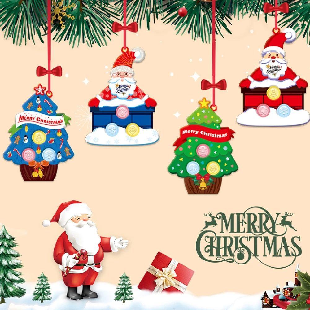 Móc Khóa Bong Bóng Hình Ông Già Noel Giúp Giảm Căng Thẳng