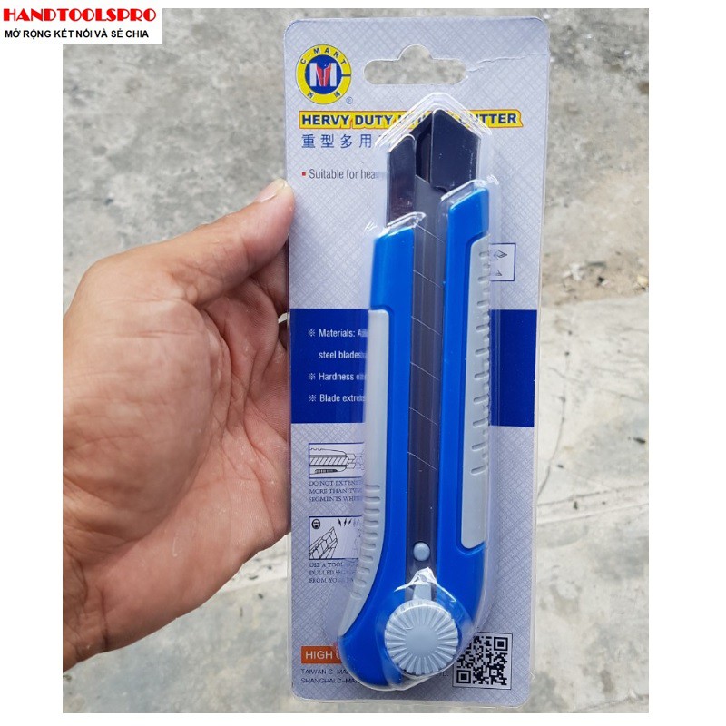 Dao rọc giấy đa năng 127x25x0.7mm A0007 C-MART