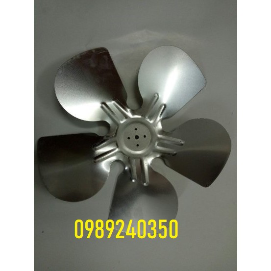 Cánh quạt tản nhiệt tủ đông, tủ mát đường kính 25 cm