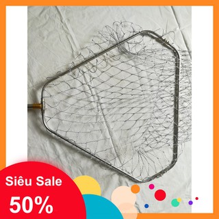 Vợt bắt cá cán Inox SIÊU CỨNG