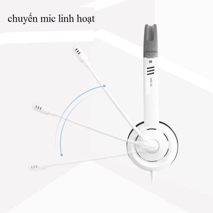 Tai Nghe Có Dây Huqu DT326 - Có Mic Cao Cấp, Bắt Giọng Cực Chuẩn