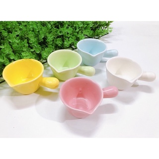 Bát ăn dặm gốm sứ hình gáo béo 90ml