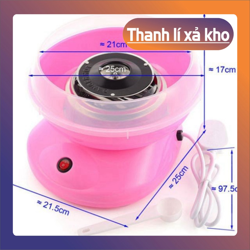 [FREE SHIP] [Giá sỉ] MÁY LÀM KẸO BÔNG GÒN THÔNG MINH CANDY COTTON Loại 1 [FREE SHIP]