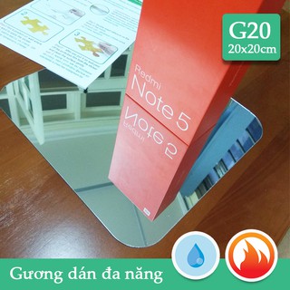 Gương dẻo dán tường - chống vỡ - Tập phản xạ cho bé