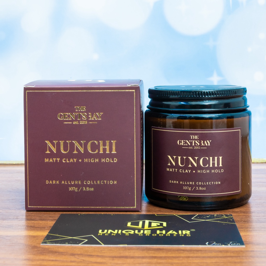 [CHÍNH HÃNG STORE HÀ NỘI] Sáp tạo kiểu The Gents Bay NUNCHI Matte Clay * High hold