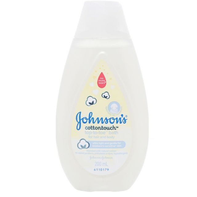 Tắm gội cho bé Johnson's Baby mềm mại như bông 200ml