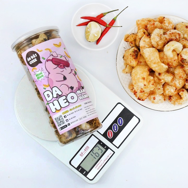 [Mã GROXUAN1 giảm 8% đơn 150K] Da heo mắm hành Ozee hộp 160g đồ ăn vặt Hà Nội | BigBuy360 - bigbuy360.vn
