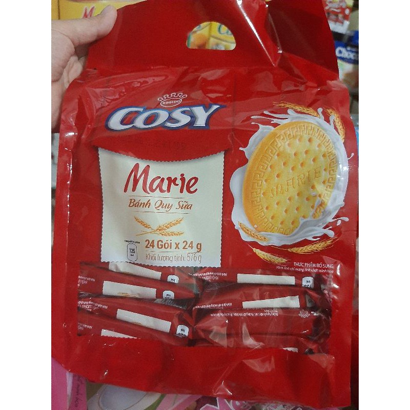 Bánh quy sữa Cosy túi 576g