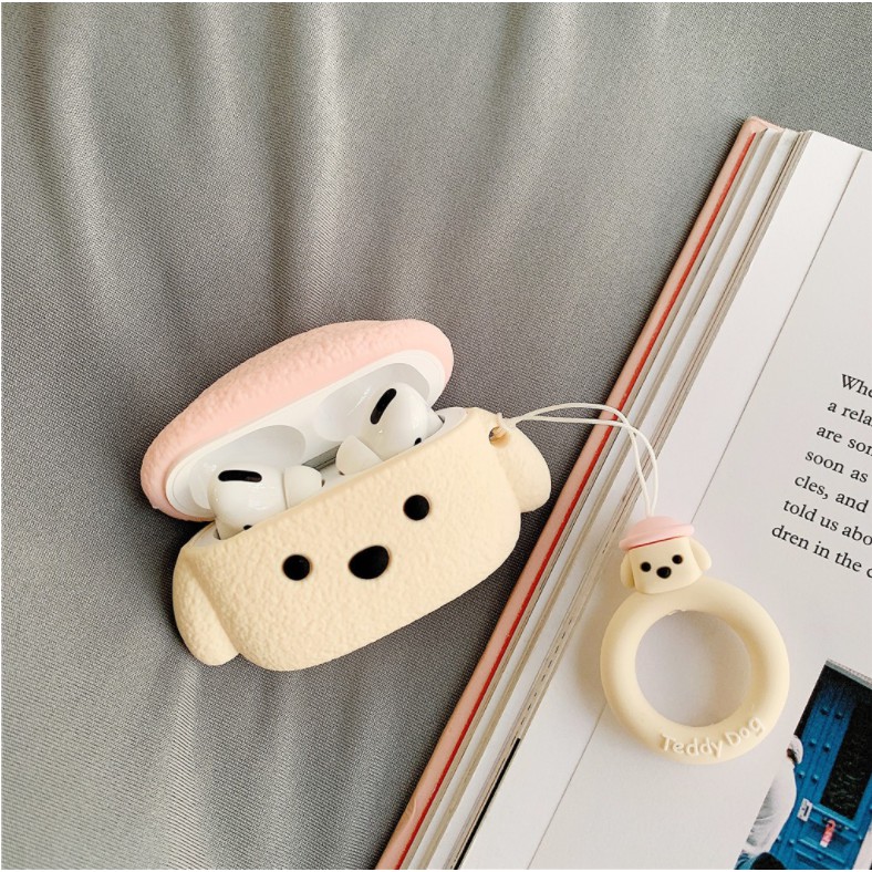 Bọc tai nghe bluetooth airpods kute -nhét tai nghe bluetooth i12,i9,i16,inpods12,airpods 1,airpods 2,airpods pro,i7,i6