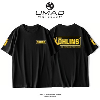 Áo thun ADTunisex racing biker Ohlins nam nữ tay ngắn có big size