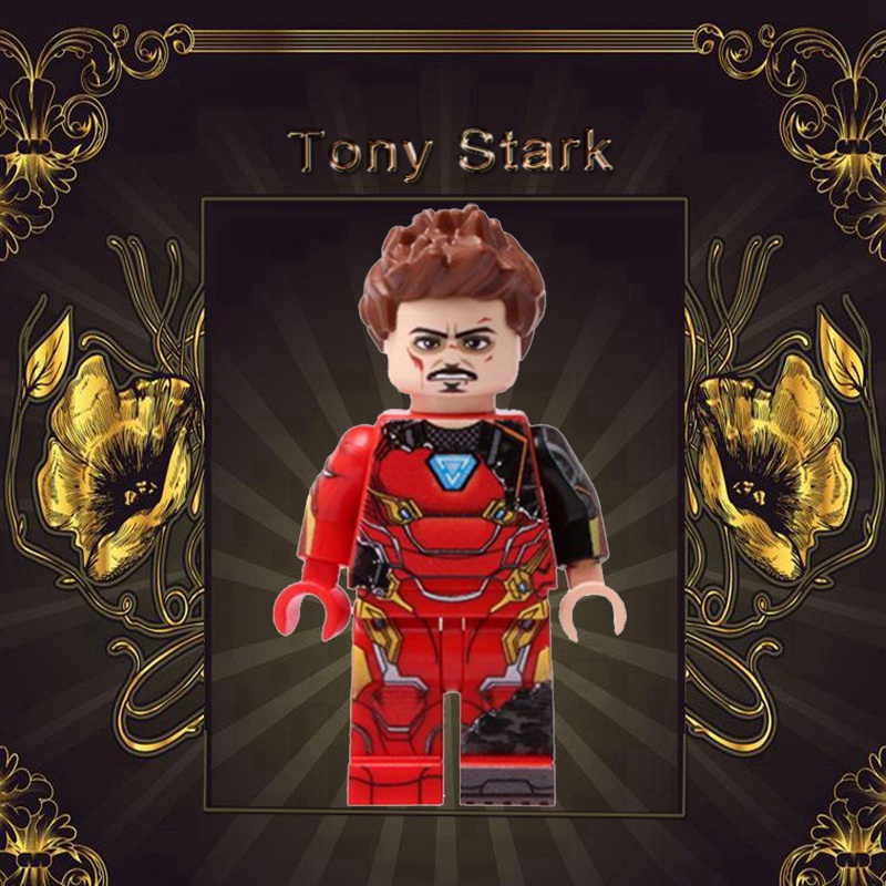 Tony Stark Mô Hình Nhân Vật Người Sắt Marvel Làm Quà Tặng Sinh Nhật DIY Cho Bé