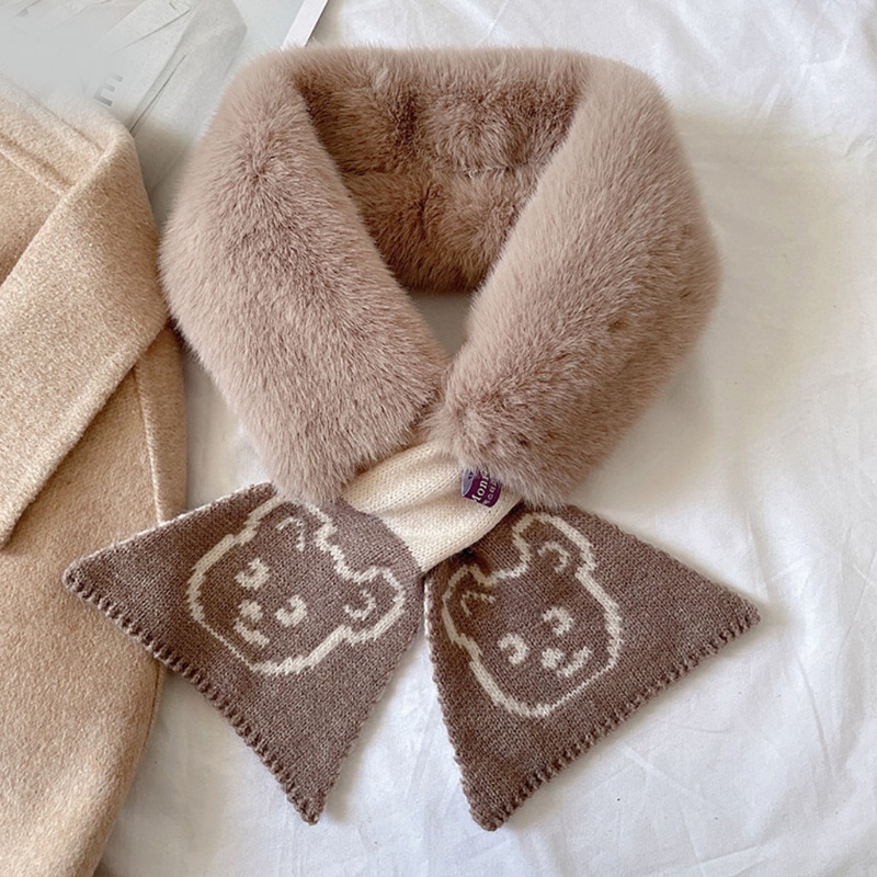 Khăn Choàng Cổ Bằng Vải Bông Dày Dặn Mềm Mại Màu Trơn Chống Gió Giữ Ấm Mùa Đông Cho Bé