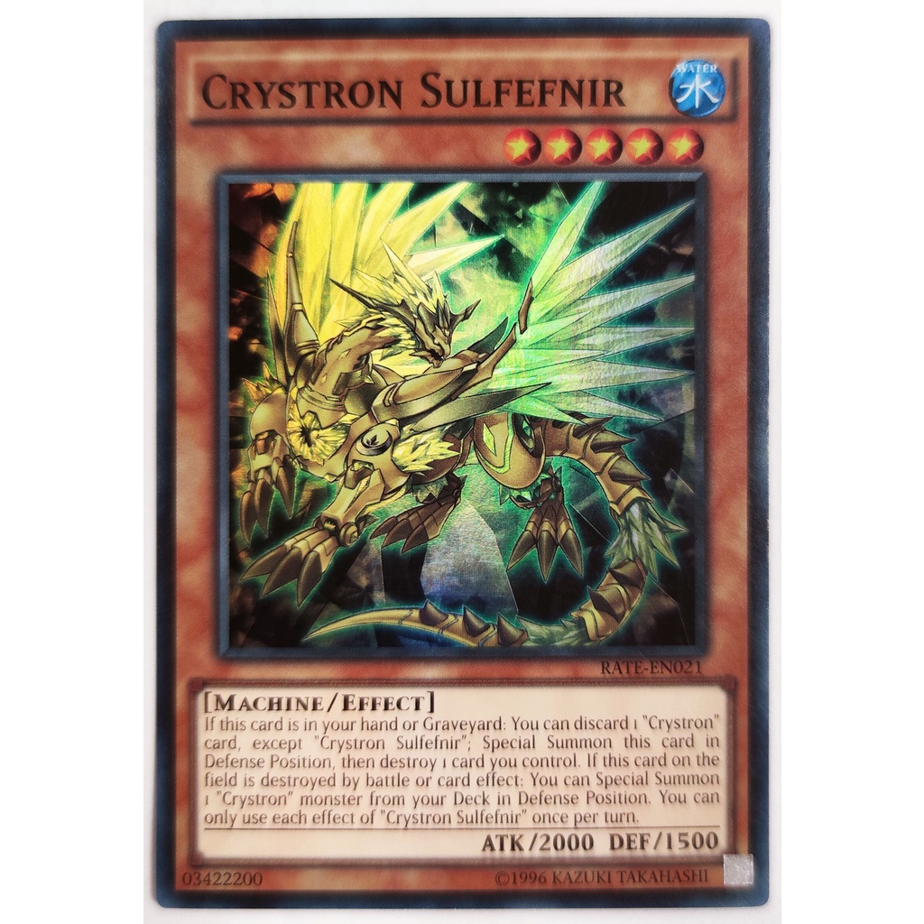 [Thẻ Yugioh] Crystron Sulfefnir |EN| Super Rare