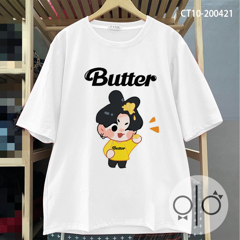 Áo Thun Butter BTS Chibi Jungkook - CT10-200421