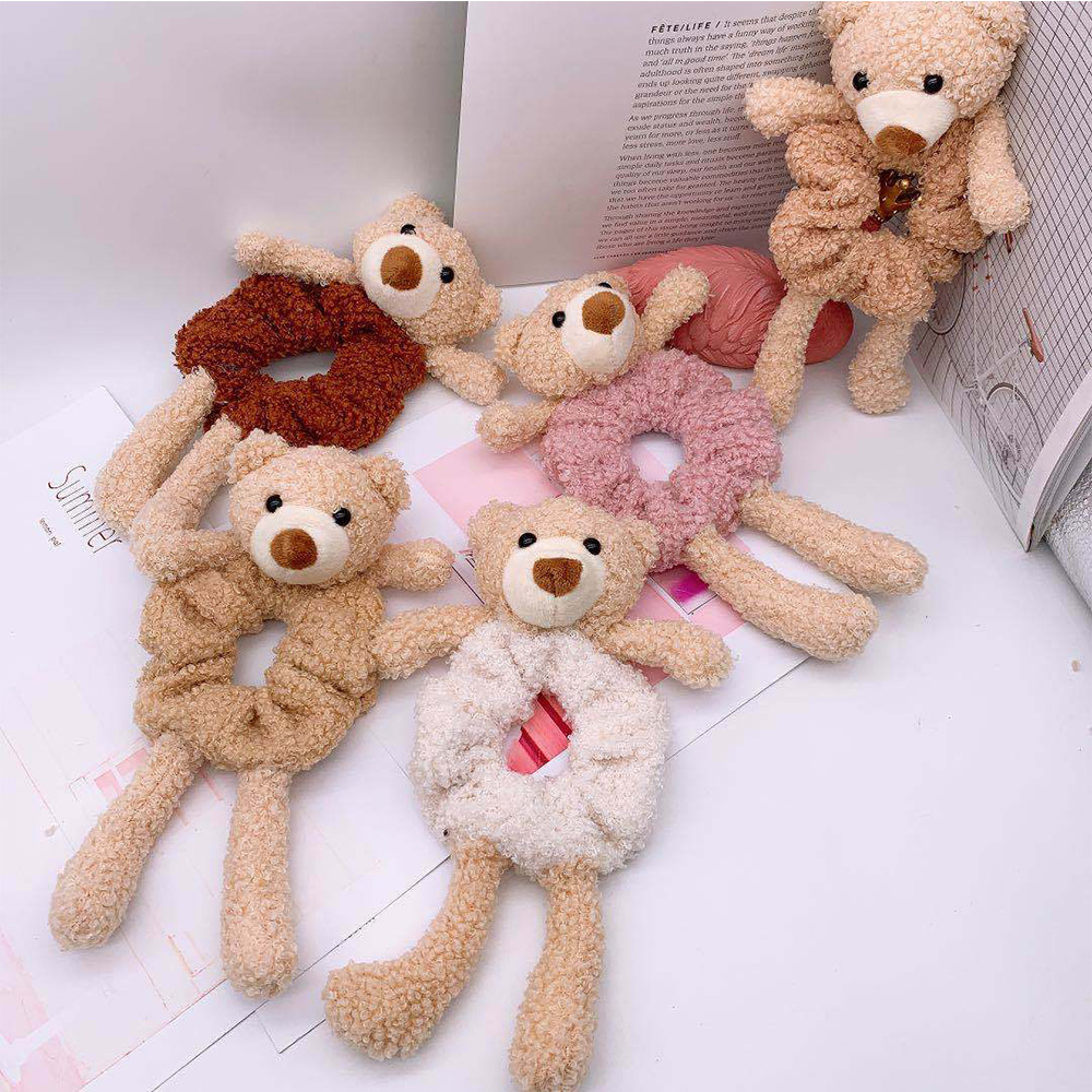 Dây Buộc Tóc Hình Gấu Dễ Thương Cho Nữ