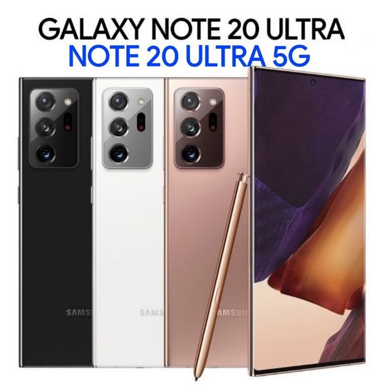 [Mã 252ELSALE hoàn 7% xu đơn 300k] ĐIỆN THOẠI SAMSUNG GALAXY NOTE 20 ULTRA / NOTE 20 ULTRA 5G [CHÍNH HÃNG NGUYÊN SEAL]