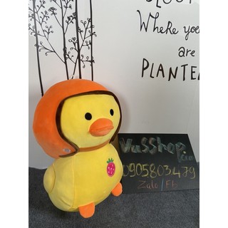 [HOT]Gấu bông vịt đội mũ bảo hiểm siêu kute size 40cm