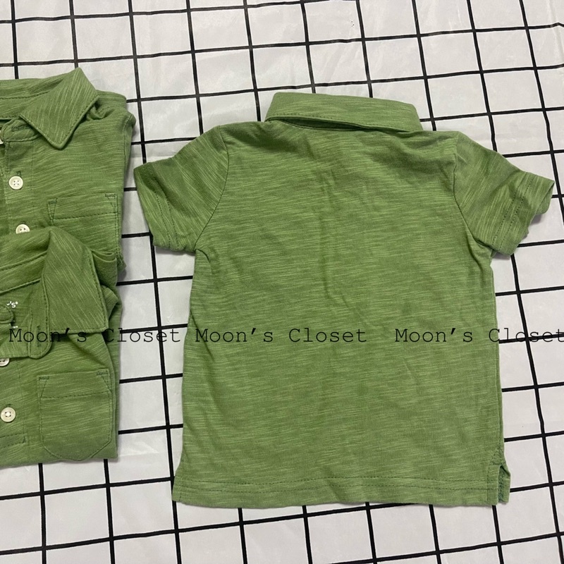 XD- Áo phông xanh size 3m-12m