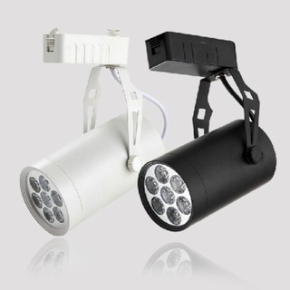 Đèn Led Rọi Ray chiếu Điểm Mắt Ếch 7W Vỏ Trắng