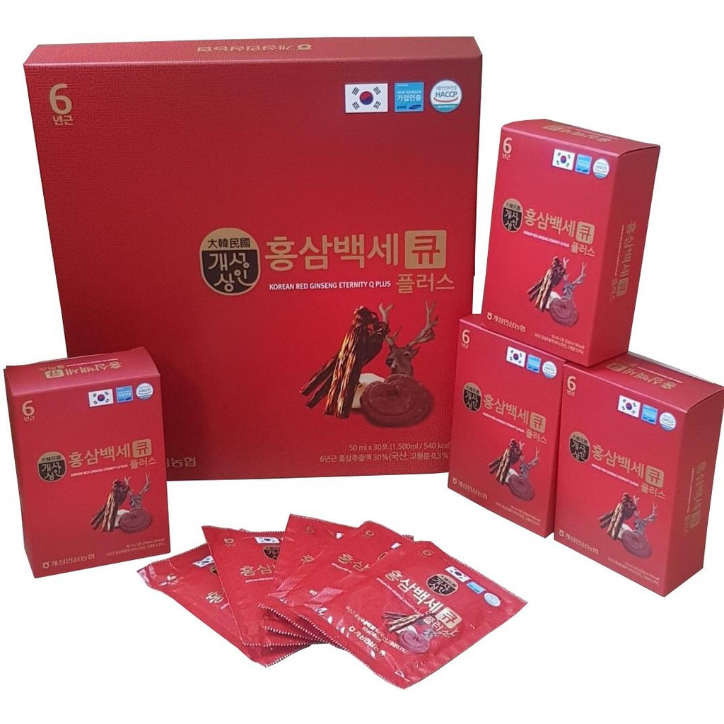 Combo 60 gói nước chiết hồng sâm nhung hươu 365 HANSUSAM