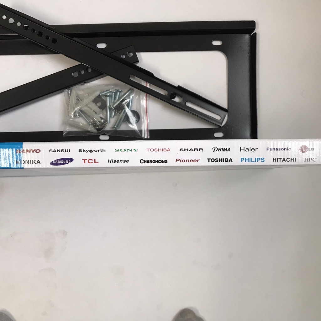 Giá Treo Tivi Cố Định Sát Tường Giá Treo Tivi LED TCL Từ 32 Đến 65 Inch Kèm Ốc Vít Đệm Cao Su