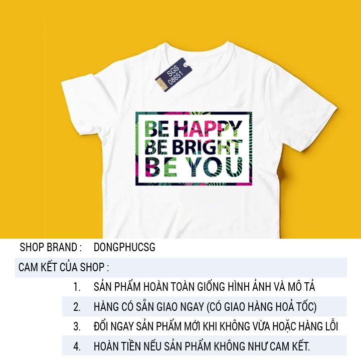 Áo thun hội nhóm form unisex nam nữ phông trắng mẫu độc đáo thun cotton mềm mịn dày dặn SGS8651 | SG